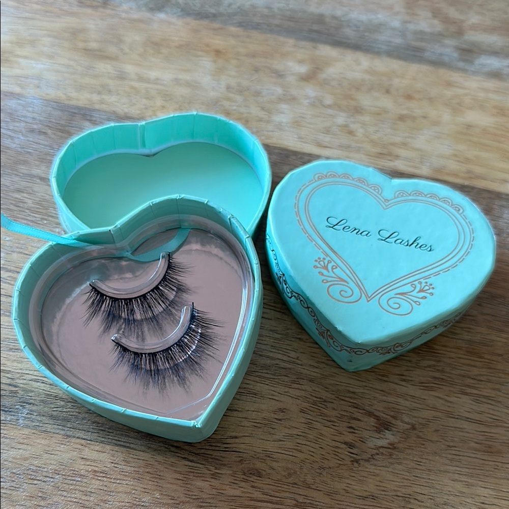 Lena Lashes Posh Black Eyelashes (Two Sets)